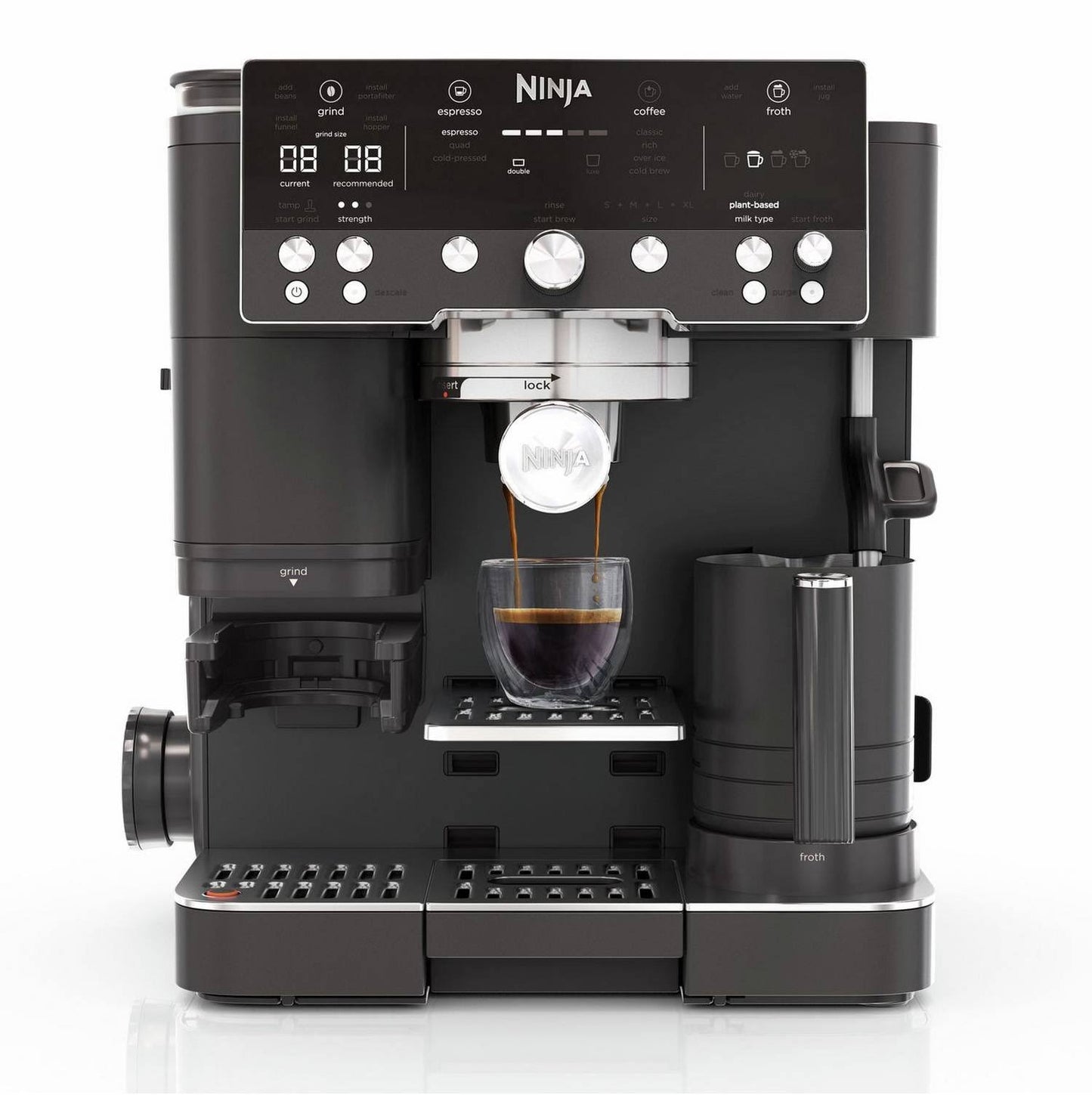 Black Ninja ES601UKBK Luxe Cafe Premier Coffee Machine