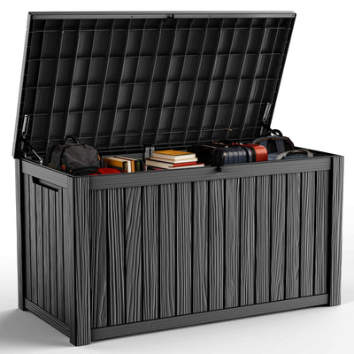 230 Gallon Outdoor Deck Storage Box, Waterproof